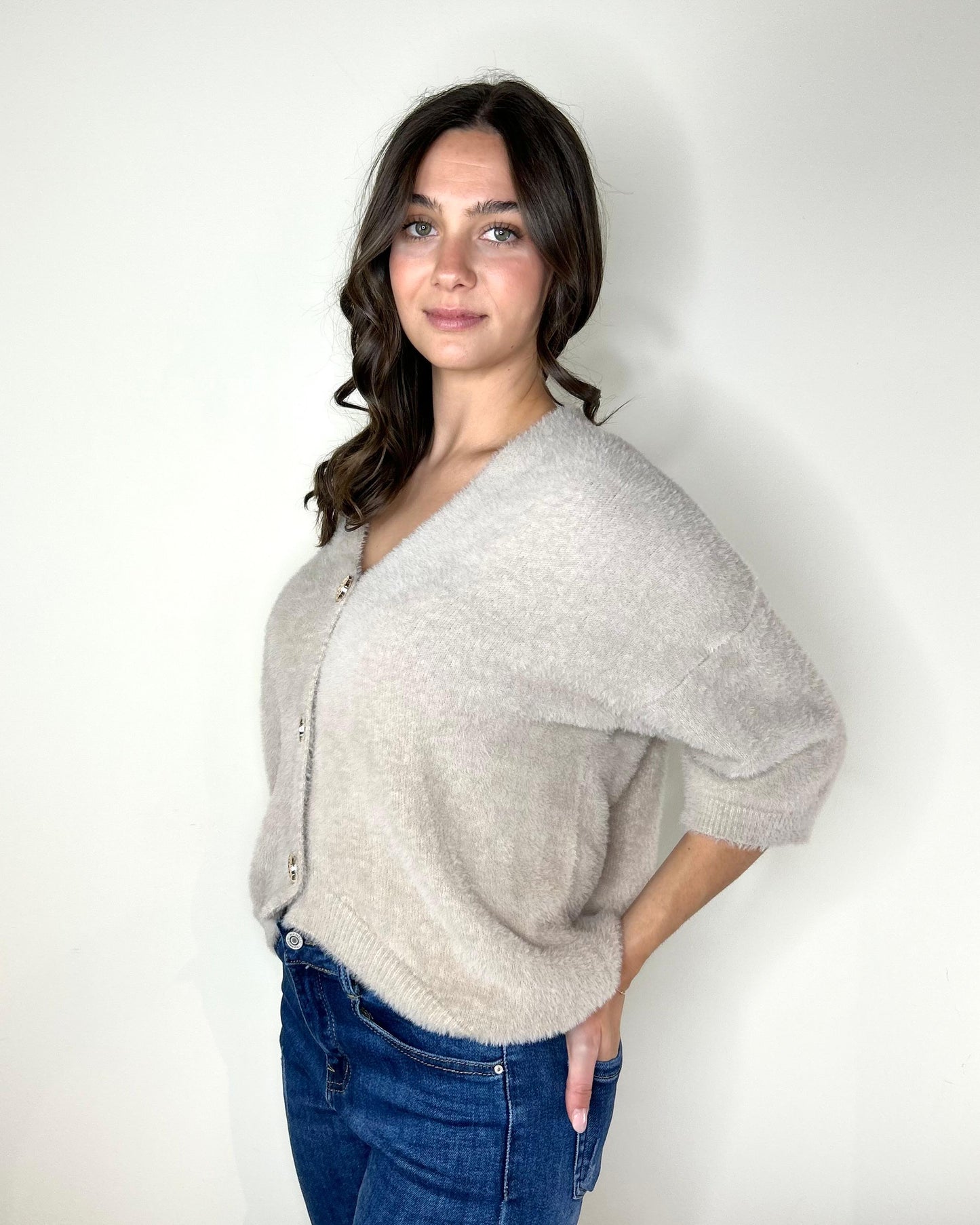 Cardigan Puffy
