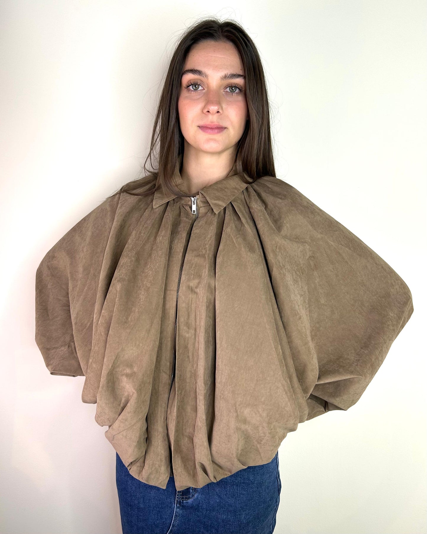 Bomber Scamosciato
