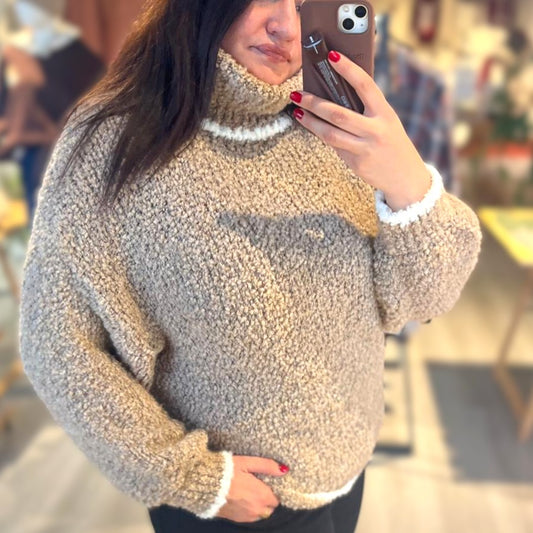 Maglione Boucle